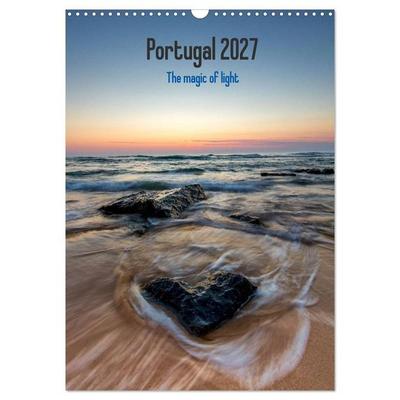 Portugal - Die Magie des Lichts (Wandkalender 2027 DIN A3 hoch), CALVENDO Monatskalender