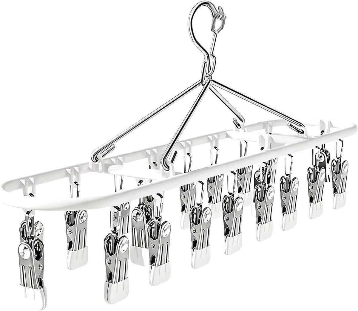 Ruimtebesparend droogrek voor kleding, meerkleurig, breedte: 44,5 cm
