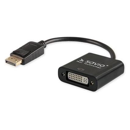 Savio Adapter DisplayPort - VGA CL-90/B, bag (DisplayPort, VGA) (SAVIO CL-90B)