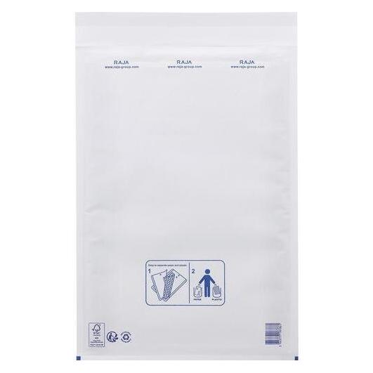 Raja Versandtasche PMBL6C Papier Weiss (75 Stk.) (PMBL6C)