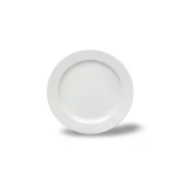 Caterado 6 x Dessertteller ADRINA, Farbe: weiß, Durchmesser: 19 cm. stapelbar.