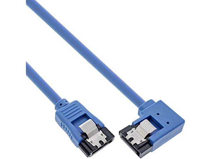 InLine® 18977 SATA-kabel, blauw