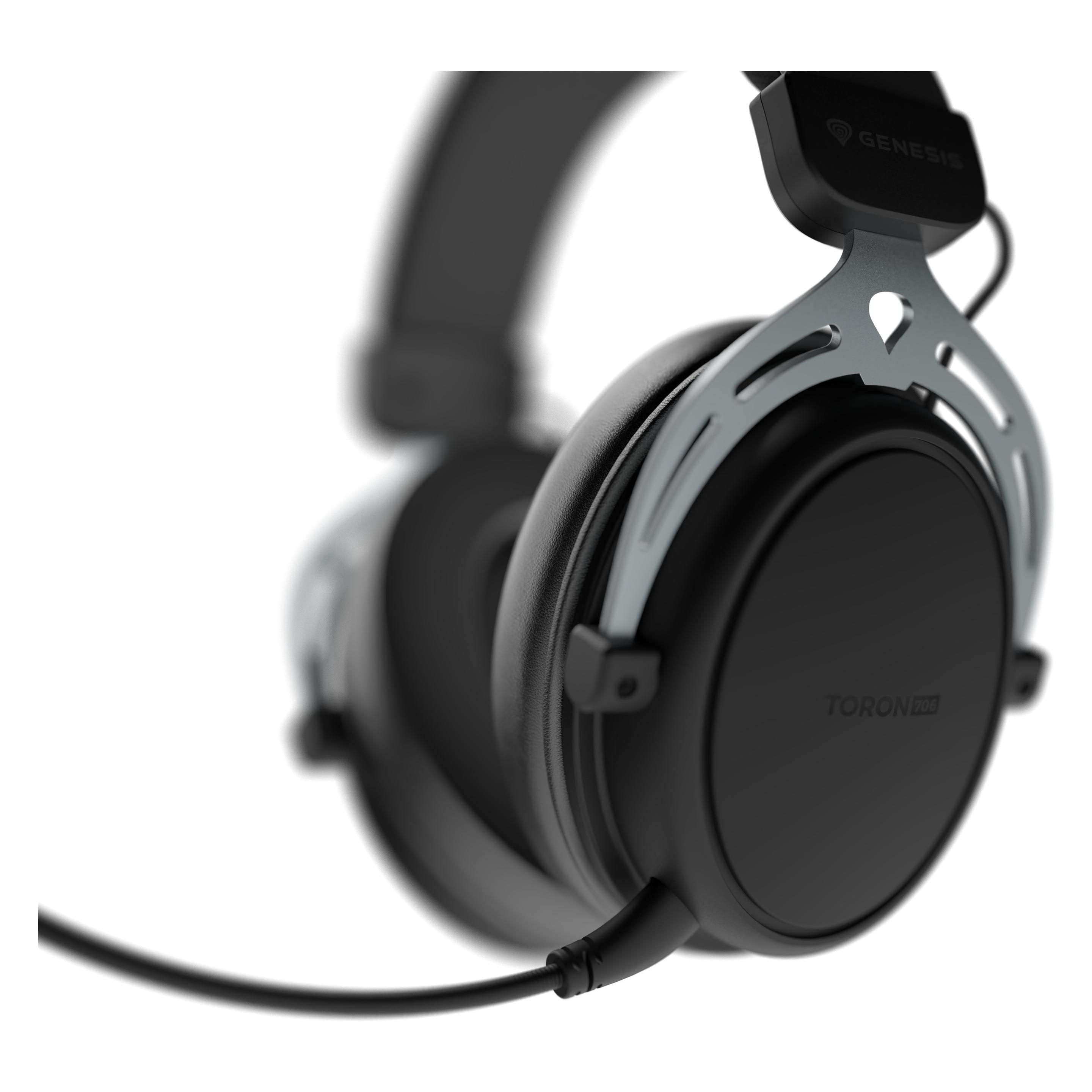 Genesis Gaming Headset TORON 706 kabellos mit Mikrofon sw (Kabelgebunden, Kabellos) (NSG-2340)