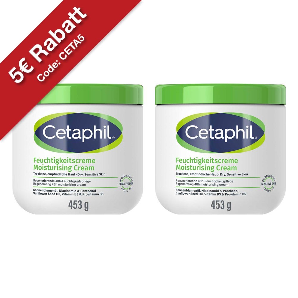 Galderma Laboratorium GmbH Cetaphil Feuchtigkeitscreme (453 g) 08105013