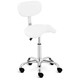 physa Sattelstuhl - 500 - 700 mm - 150 kg - Weiß