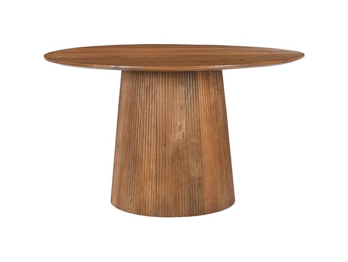 Tisch Mango Mangoholz massiv natur Massivholz B 130 T 130 cm