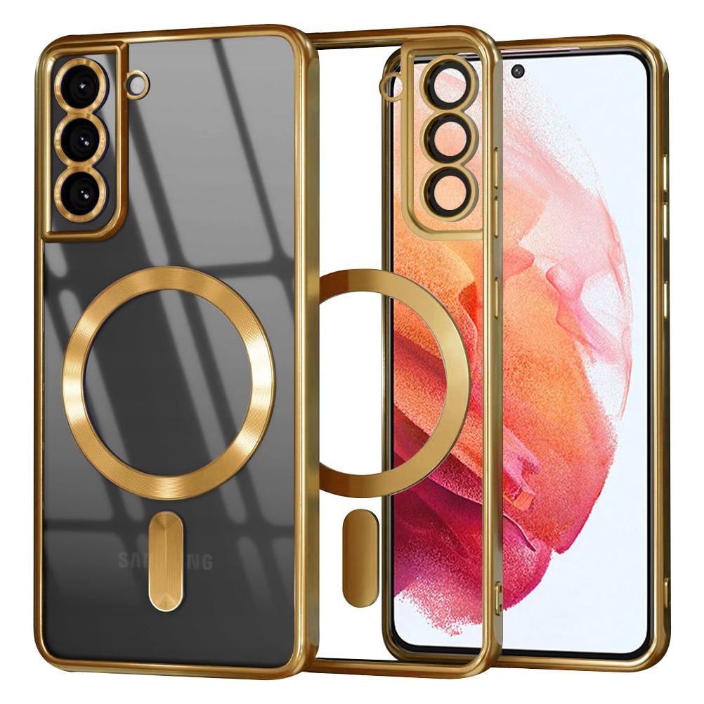 Techsuit - Luxury Crystal MagSafe - Samsung Galaxy S21 5G - Gold (Samsung Galaxy S21 5G) (56348962)