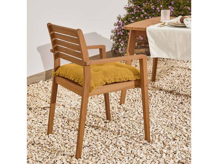 Kave Home Tuinstoel Hanzel - Naturel