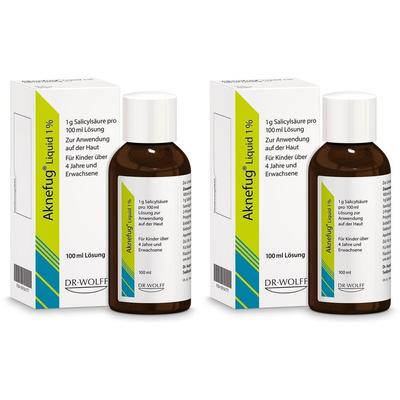 Aknefug liquid 1% Lösung 2x 2x100 ml