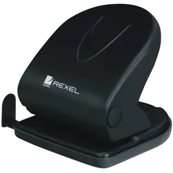 6x Rexel, Locher, Bürolocher V220, Metall, 2,0 mm/20 Blatt, schwarz
