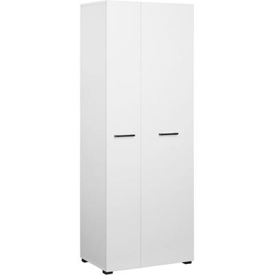 Aktenschrank OTTO HOME "Moid", weiß, B:64,5cm H:175cm T:4,5cm, MDF, Schränke, Höhe 174,5 cm, moderner Mehrzweckschrank mit Türen