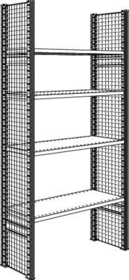 Gitter-Seitenwand, H 2278 x T 600 mm