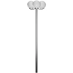 vidaXL Garten-Kandelaber 3-flammig 220 cm