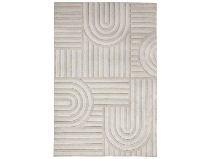 Tapis en polyester crème 200x300cm