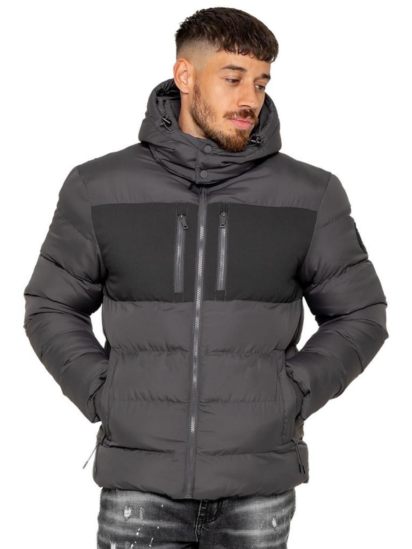 Enzo Milano | Herren Wattierte Pufferjacke