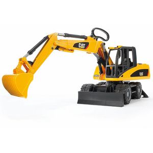bruder 02445 Baustellenfahrzeug CAT Mobilbagger, Bagger, Maßstab 1:16