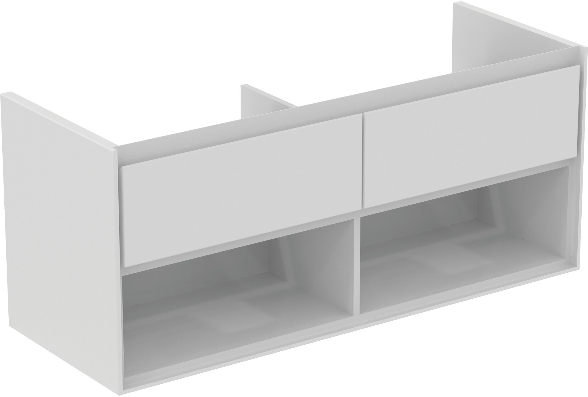 Air Ideal Standard Connect Air Ideal Standard E0829B2 120x51.7x44cm, 2 coulissants, blanc brillant / blanc mat