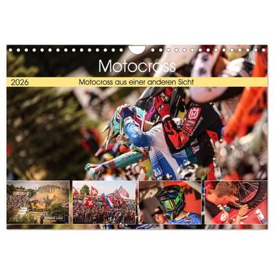 Motocross aus einer anderen Sicht (Wandkalender 2026 DIN A4 quer), CALVENDO Monatskalender