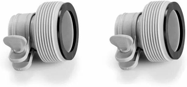 Lot de 2 adaptateurs type A 32-38mm Intex pour tuyau a bague de serrage
