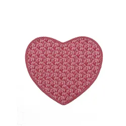 Krasilnikoff Platzmatte, Tischset Berries and Dots, wendbar, rot