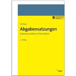 Driehaus:Abgabensatzungen, Fachbücher von Hans-Joachim Driehaus