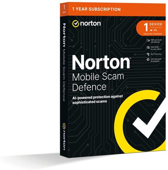Symantec Norton Mobile Scam Defence 2GB - 1 User, 1 Device, 12 Months