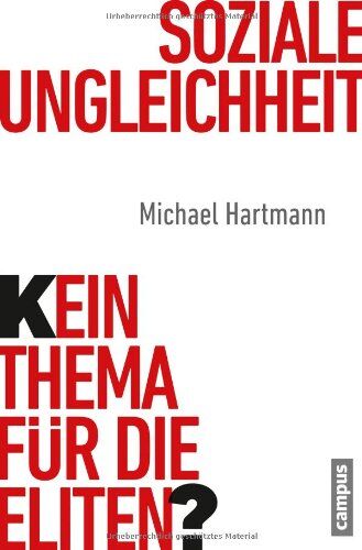 Michael Hartmann - Soziale Ungleichheit - Kein Thema für die Eliten? - Preis vom 09.10.2026 07:28:09 h