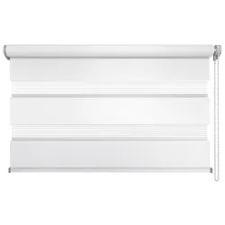 Doppelrollo KLEMMFIX JUST weiß (BH 70x160 cm) - weiß - BH 70x160 cm