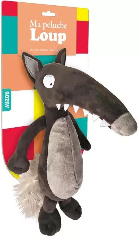 Ma peluche loup nue - Auzou