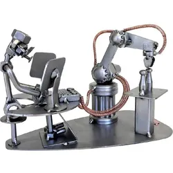 Hinz & Kunst, Deko Figuren + Skulpturen, 185 - Figur "Ingenieur Automation"