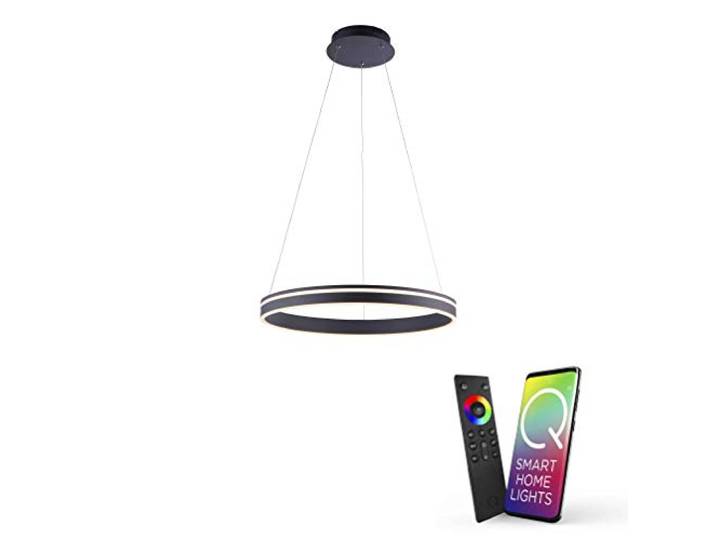 Paul Neuhaus Q-VITO LED Pendelleuchte 59cm anthra smarthome Fernbedienung