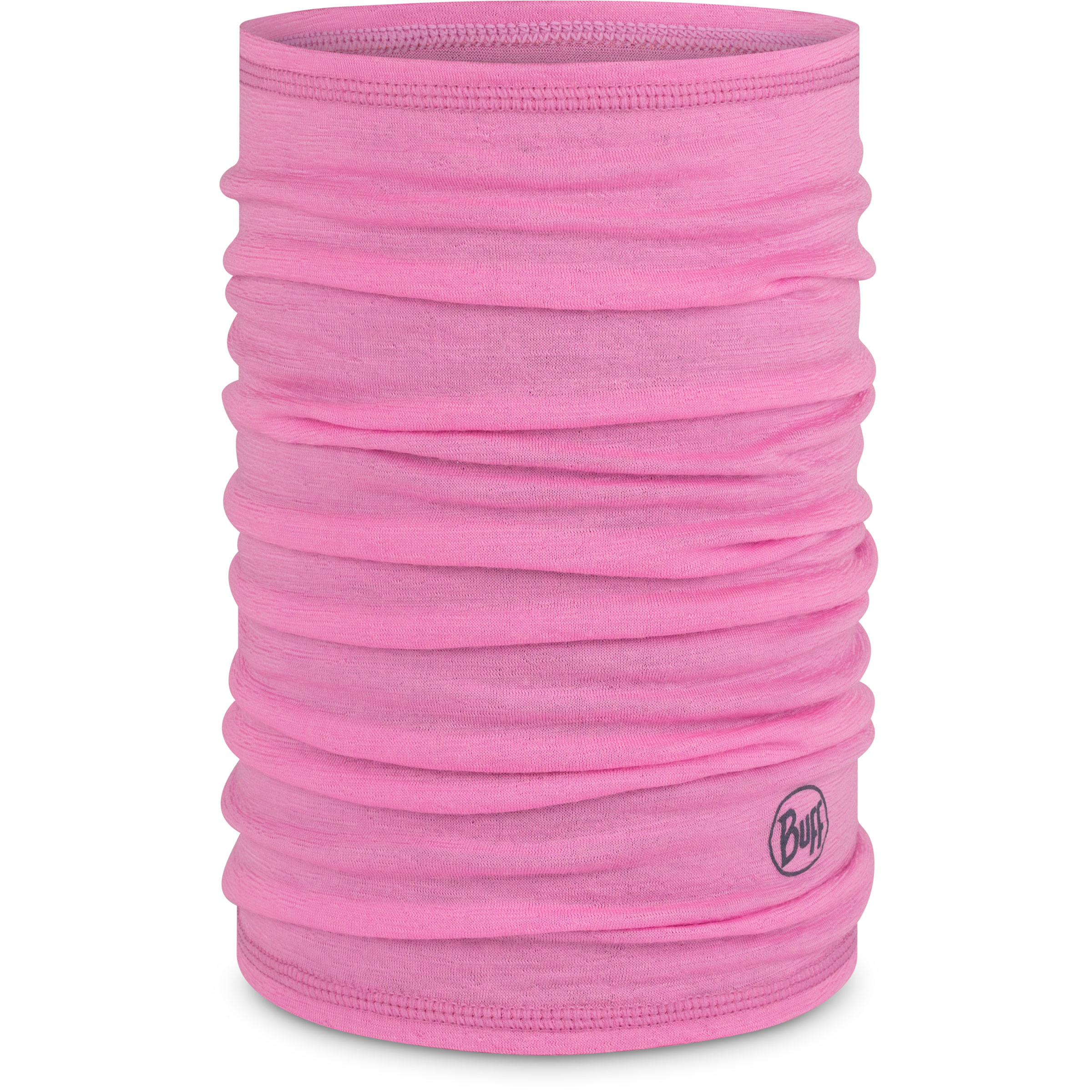 Buff Merino Lightweight Buff Kinder Schals & Multifunktionstücher solid fluor fuchsia Hautfreundlich Merinowolle