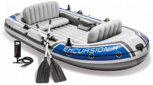 INTEX Excursion 4 set bateau gonflable, 315 x 165 x 43 cm 68324