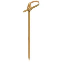 Ekoe Plastic Free Solutions Ekoe Bambus-Zahnstocher mit Knoten 6 cm 250 Stk