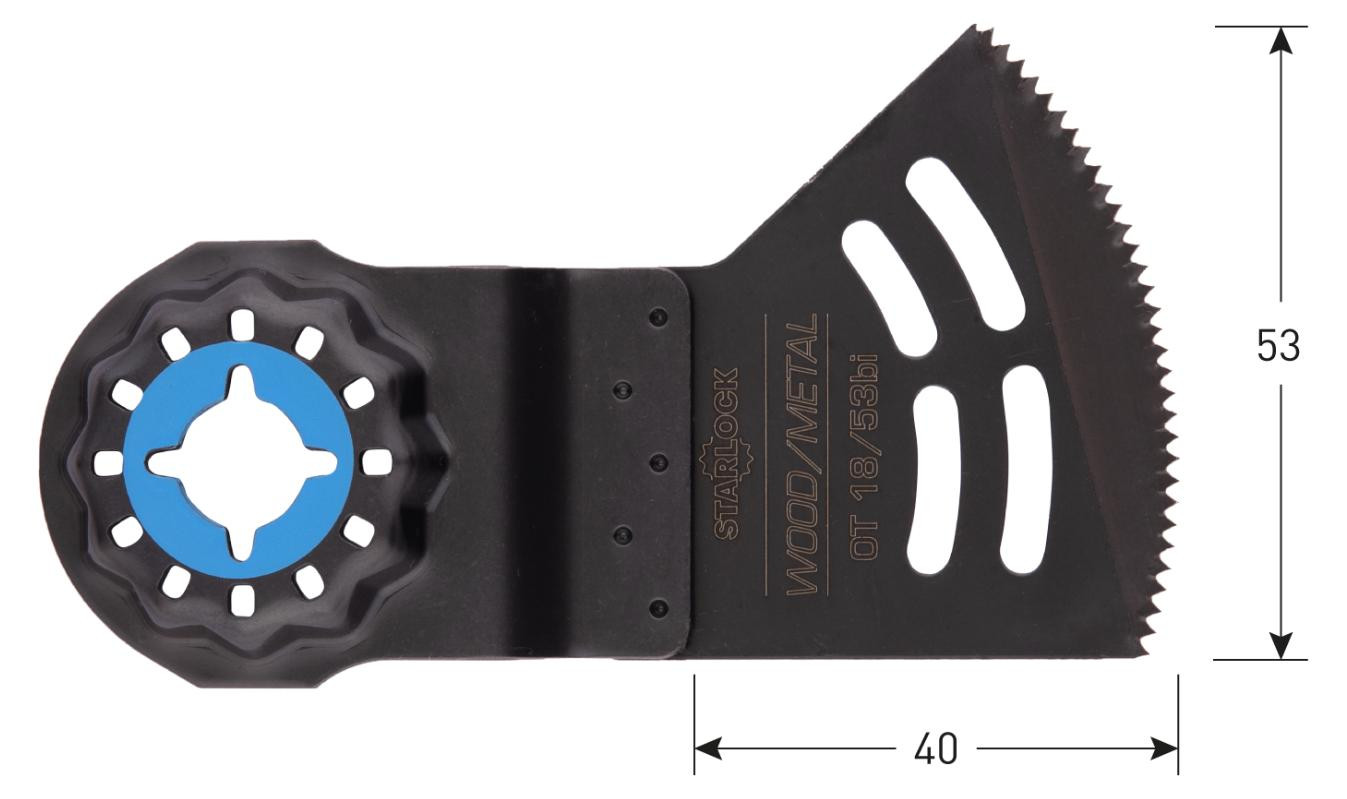 Rotec PREMIUM Starlock invalzaagblad type OT 18/53bi