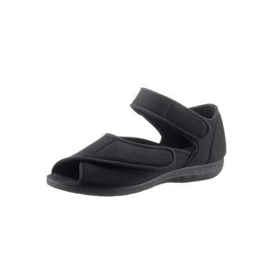 Hausschuh CLASSIC, Damen, Gr. 39, Textil, schwarz, Schuhe Hausschuh