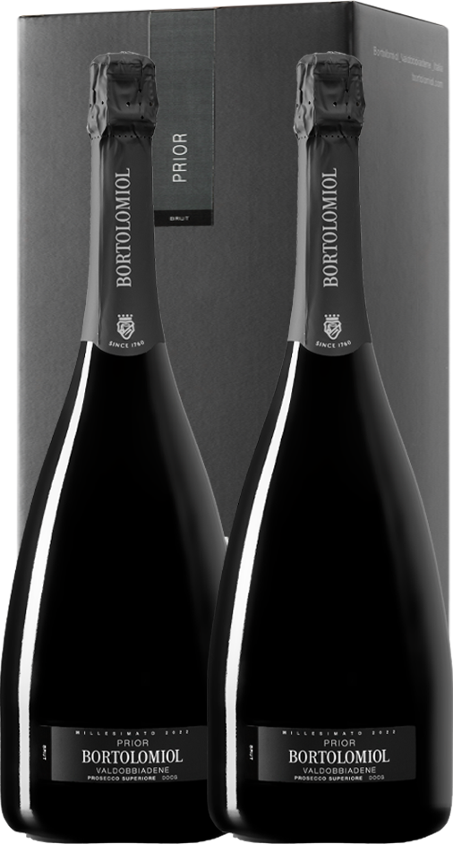 Box Prosecco Valdobbiadene 'Prior' Bortolomiol (2bt)
