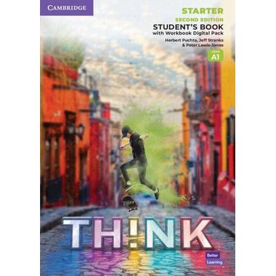 Think Starter Student's Book with Workbook Digital Pack British English, Taschenbuch von Herbert Puchta,Jeff Stranks,Peter Lewis-Jones, Cambridge