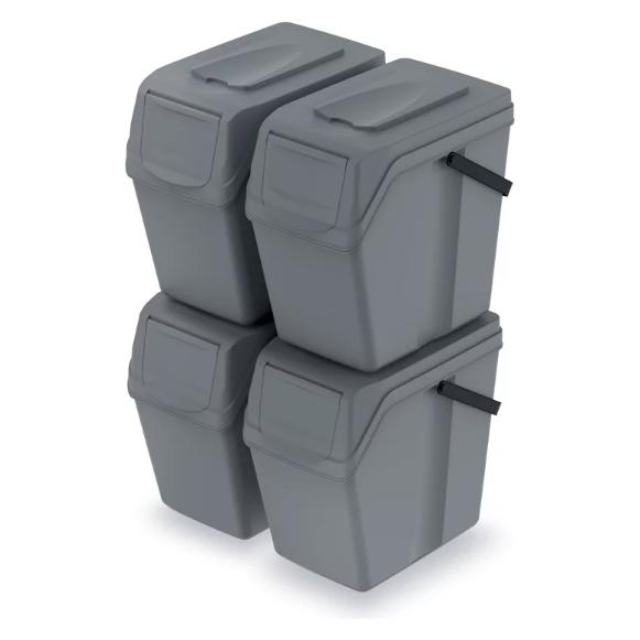 Prosperplast 4er Set Sortierbox (25 l) (ISWB25S4-405U)