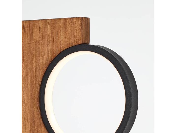 Brilliant Stehlampe Cheesy, Holz hell, für Wohn- / Esszimmer, Holz