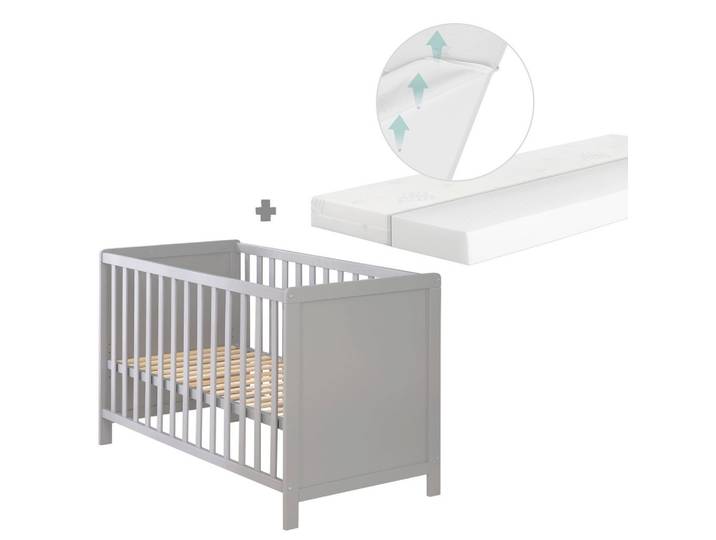 BABY- & BEISTELLBETT mit Matratze 'safe asleep®'