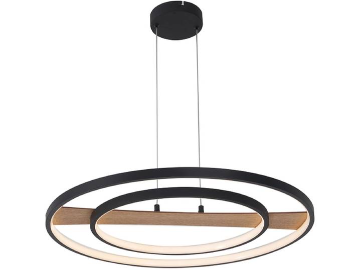 Hängelampe MASHA LED 60x120cm 36W schwarz