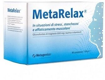 Metagenics Belgium Metarelax 90cpr New