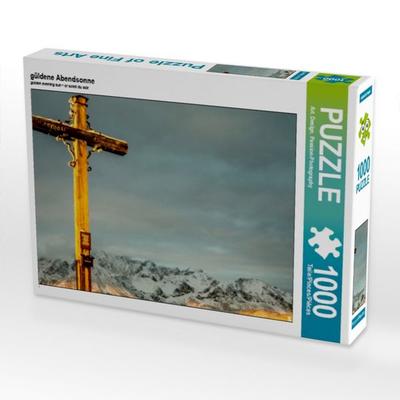 CALVENDO Puzzle güldene Abendsonne | 1000 Teile Lege-Größe 64 × 48 cm Foto-Puzzle für glückliche Stunden