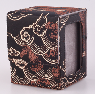 Inspire Daily Merch Card Deck Box Holder Organizer For MTG, TCG, And Collectible Cards dargon Pattern