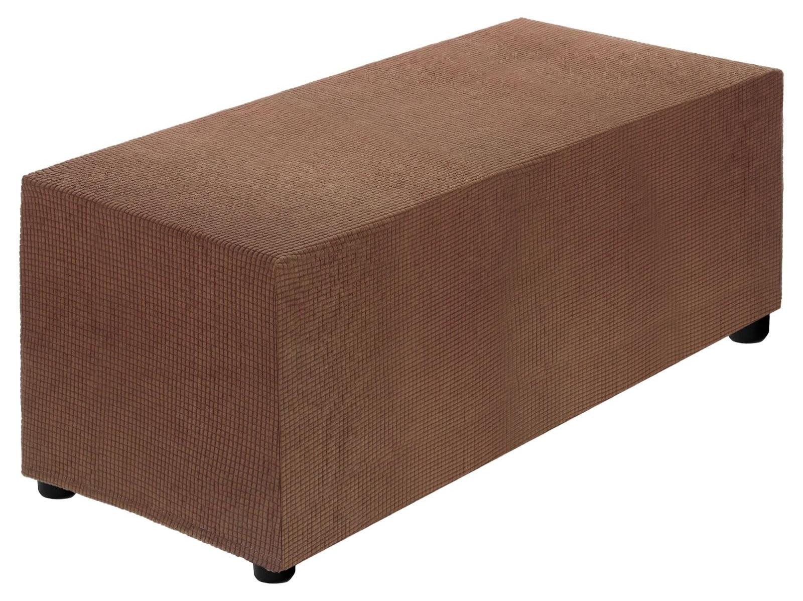 Omgoods Stretch Ottoman Cover Past Perfect voor Meubels 51-63 Inch
