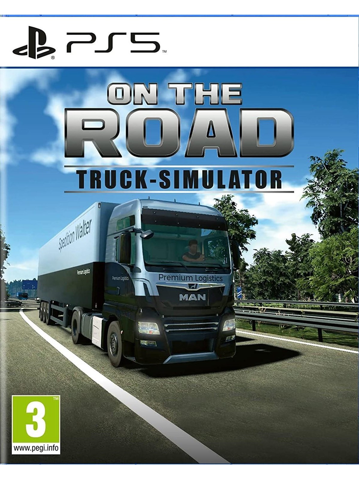 On The Road: Truck Simulator - Sony PlayStation 5 - Simulator - PEGI 3