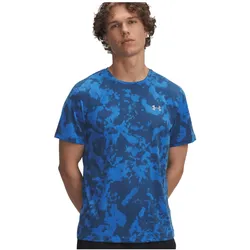 Under Armour, Herren, Sportshirt, Launch Printed Ss (S), Blau