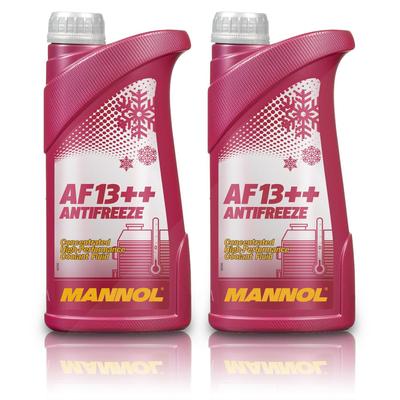 Mannol 2x 1 L Antifreeze AF13++ Kühlerfrostschutzmittel [Hersteller-Nr. MN4115-1]