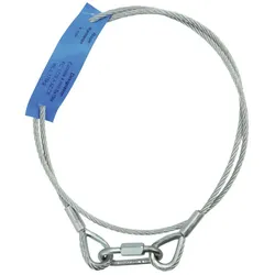 EUROLITE Sicherungsseil AG-15 4x1000mm bis 15kg